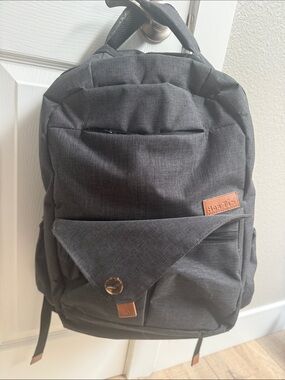 Hap Tim Diaper Bag Gray Everyday - insulated pouch diaper changing pad